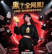 全網黑？我的黑粉都是充電寶！